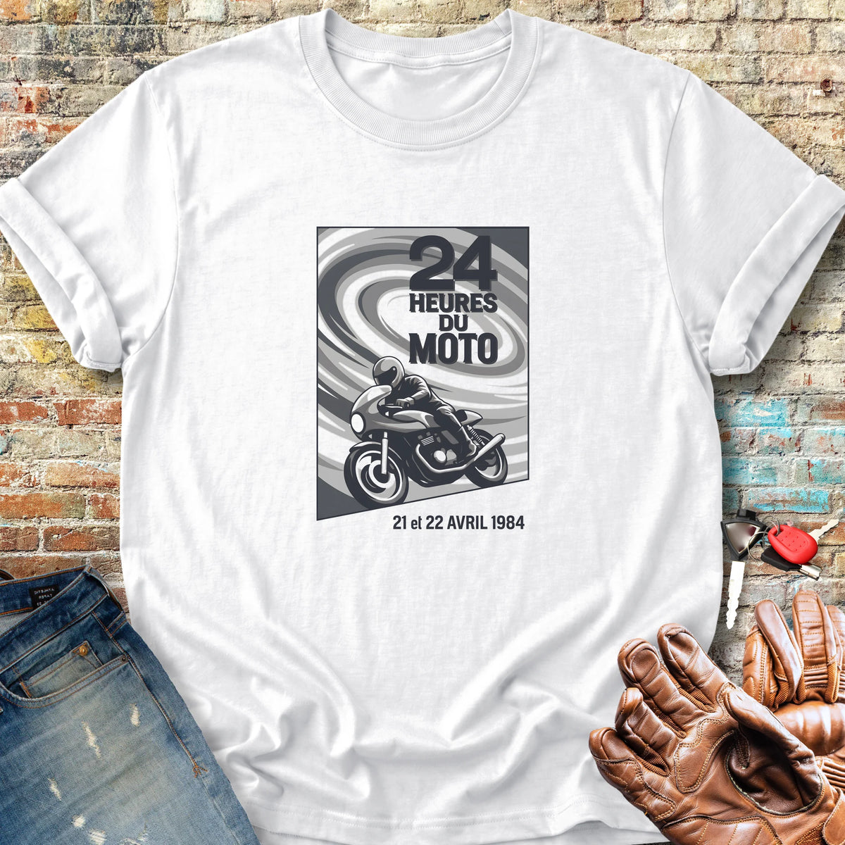24 Heures Classic T-Shirt - White
