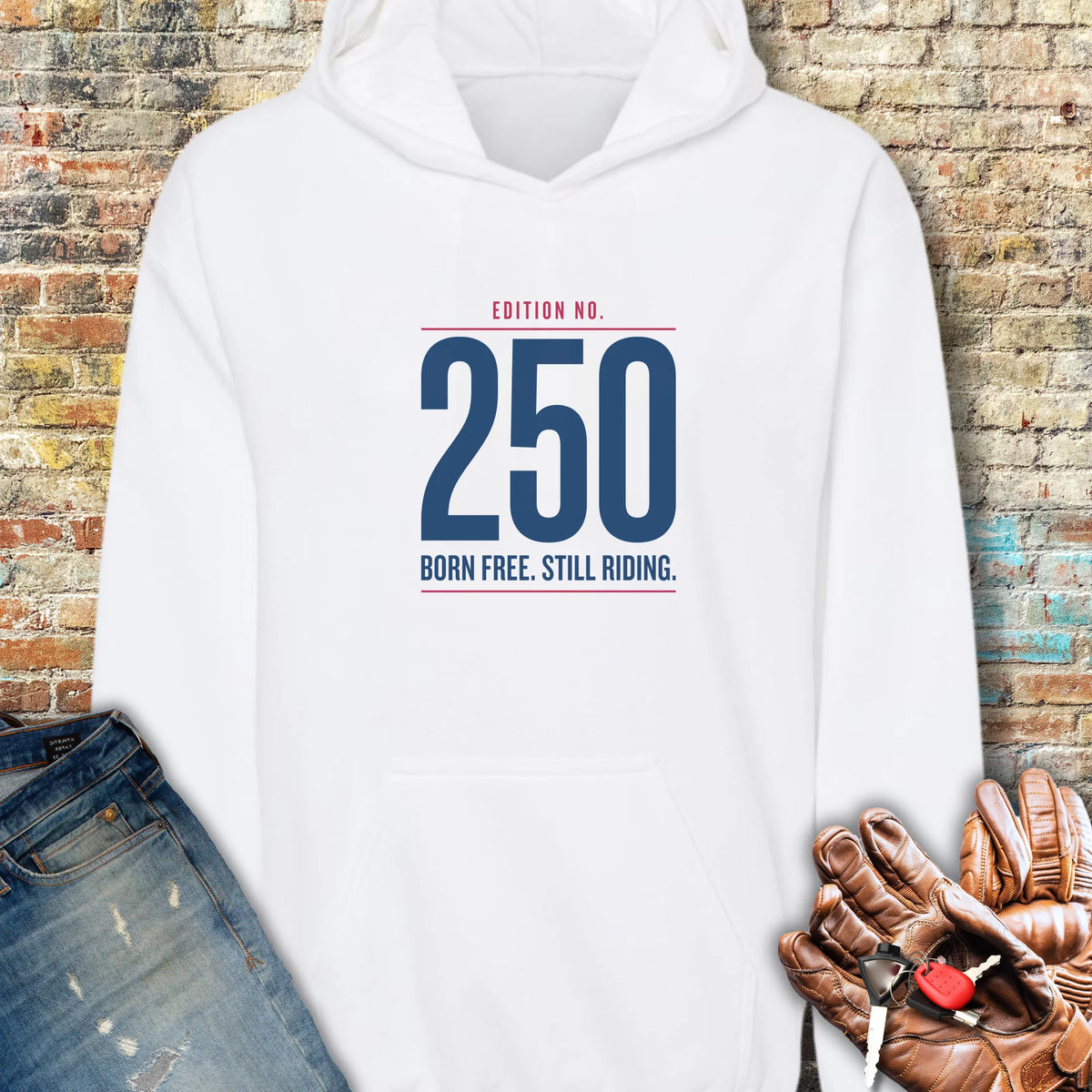 250th Edition Hoodie - White