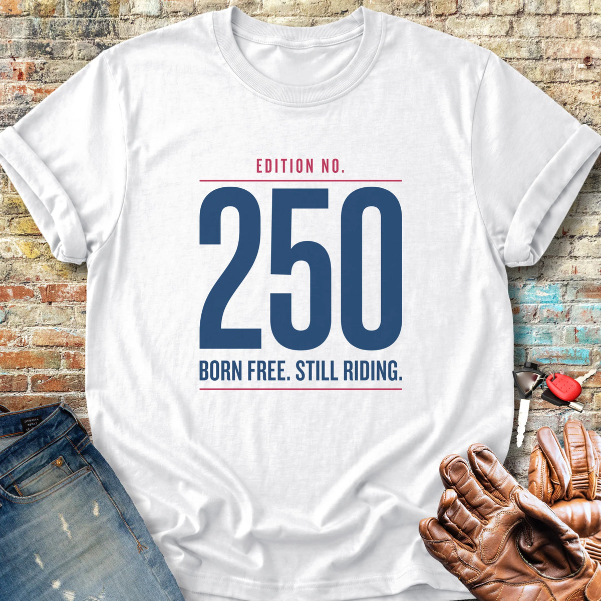 250th Edition Classic T-Shirt - White
