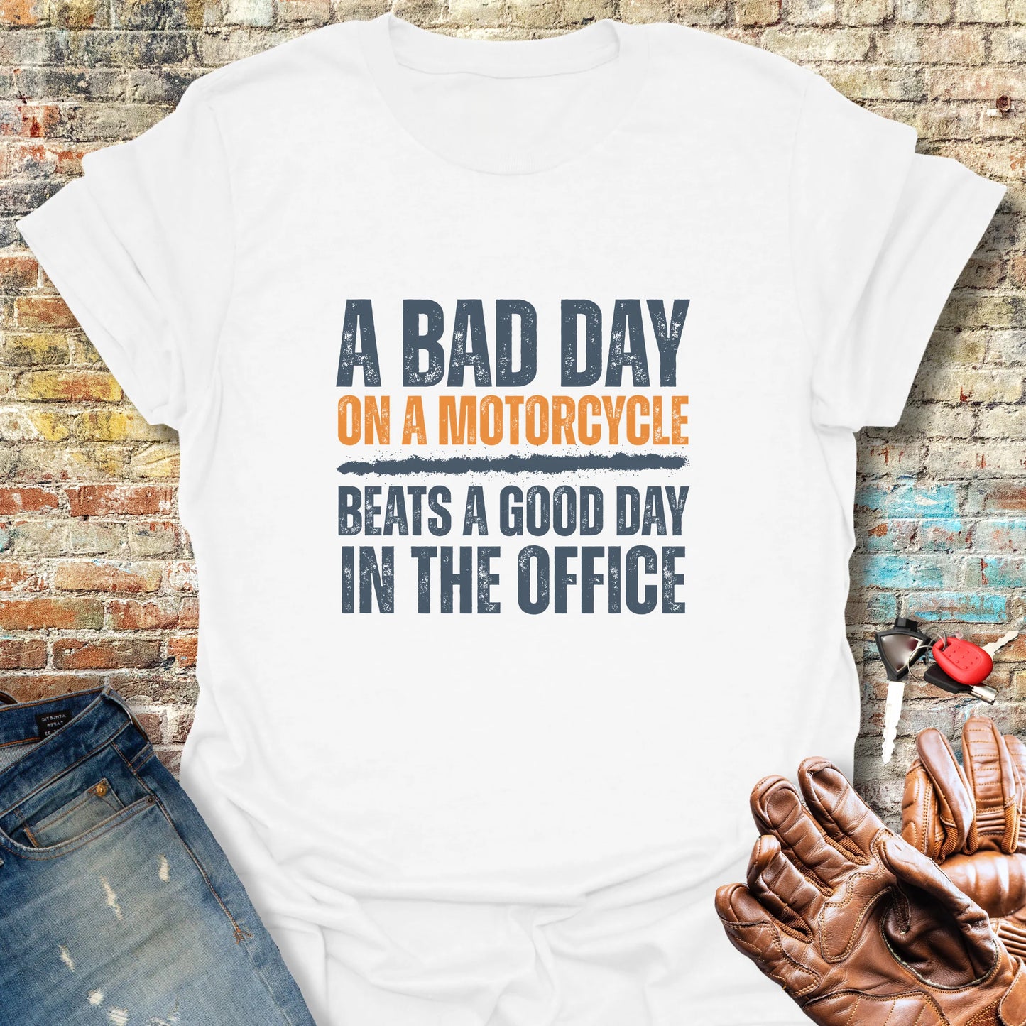 A Bad Day T-Shirt - White