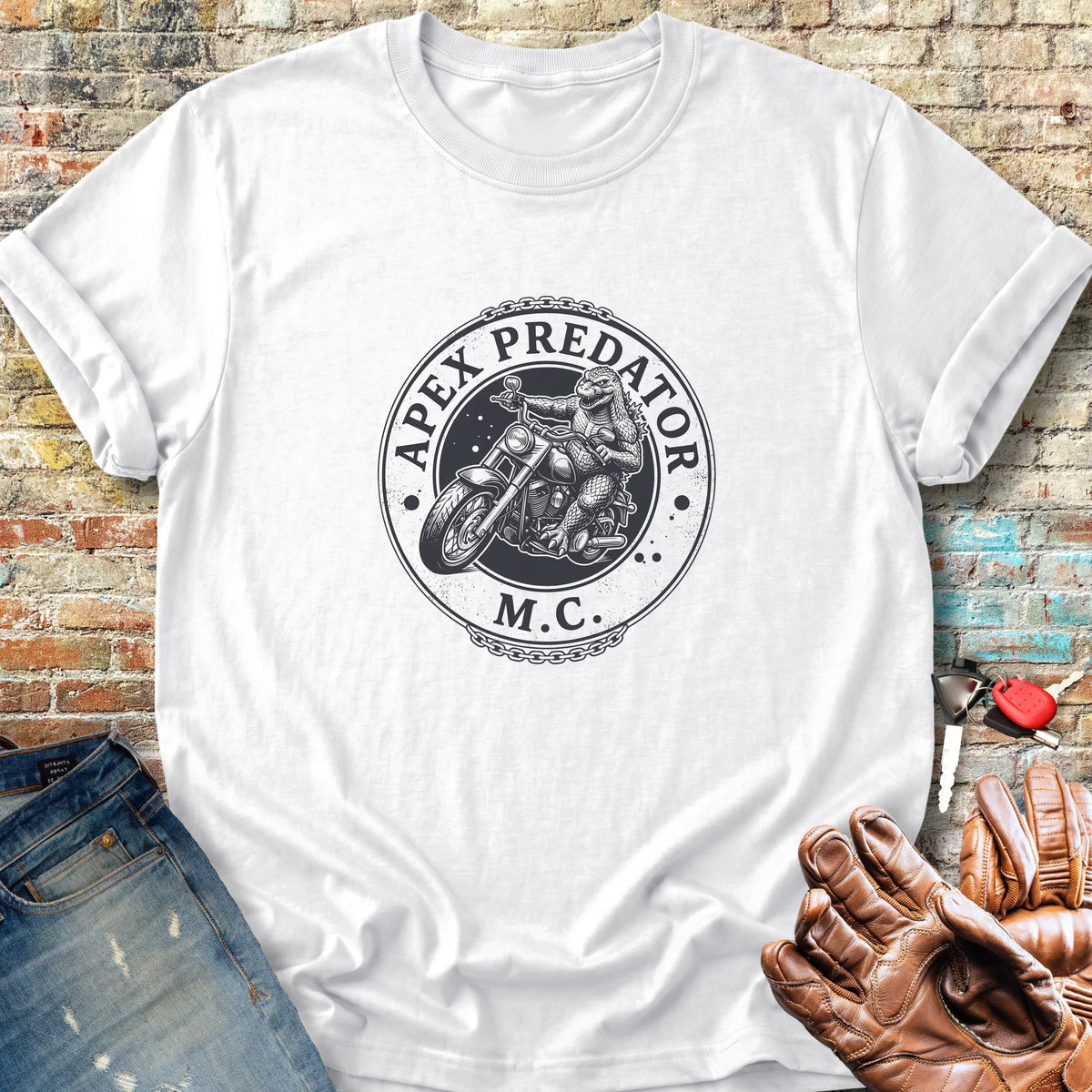 Apex Predator MC Classic T-Shirt - White