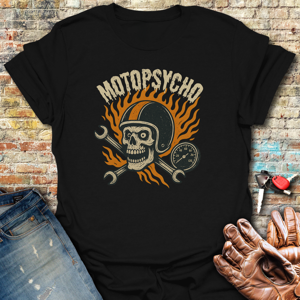 Motopsycho T-Shirt - Black