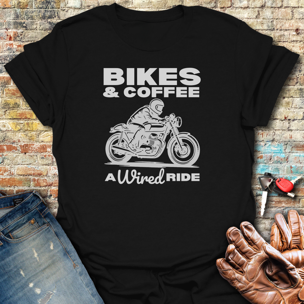 Wired Ride T-Shirt - Black