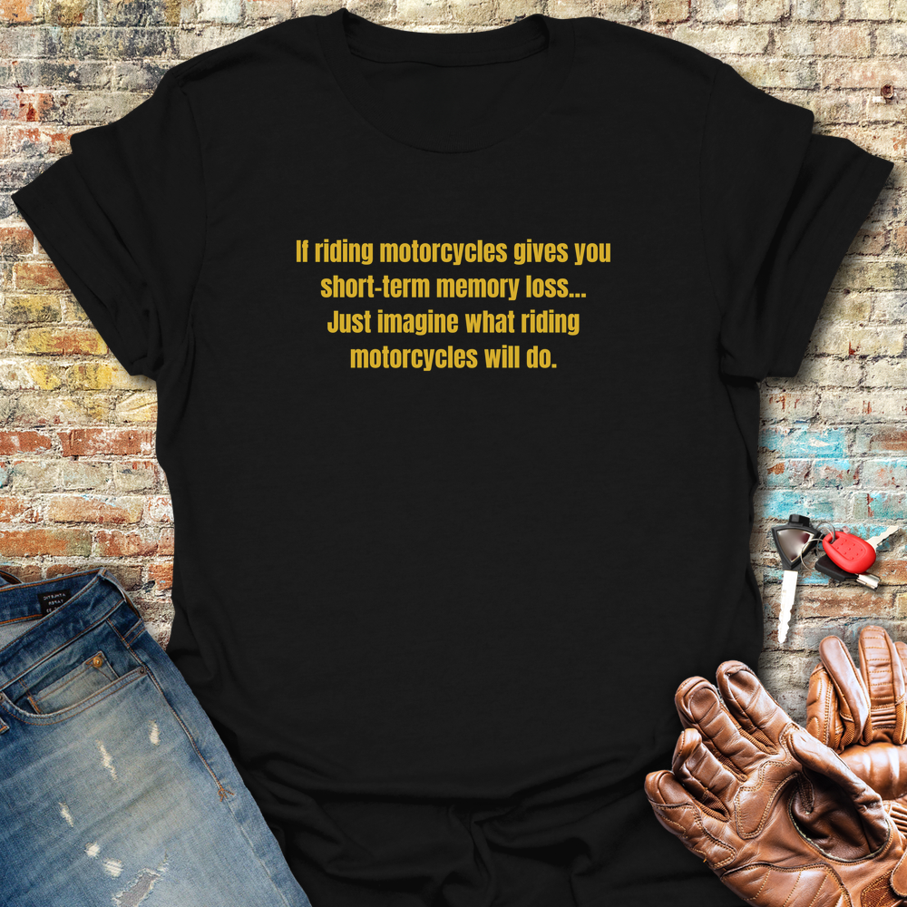 Memory Loss T-Shirt - Black