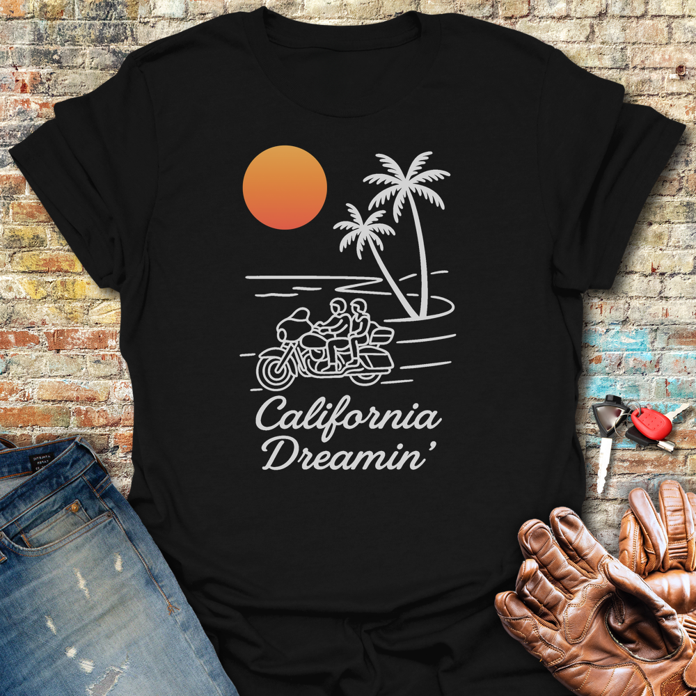 California Dreamin T-Shirt - Black