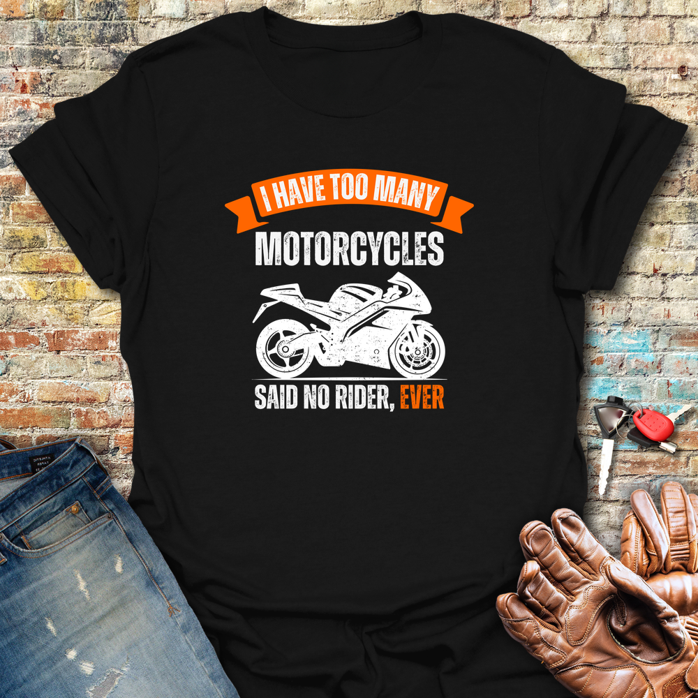 Too Many (Sports) T-Shirt - Black