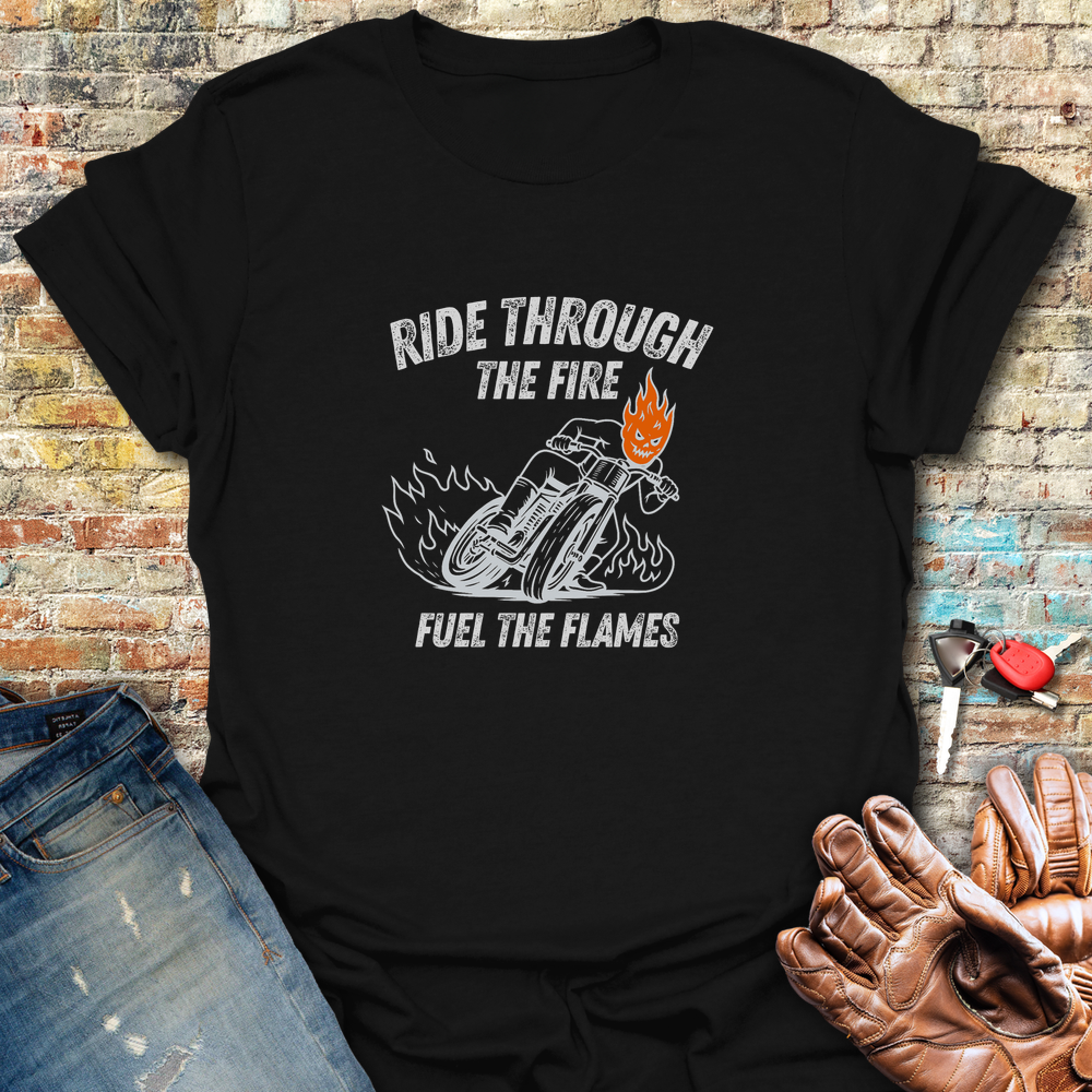 Fuel The Flames T-Shirt - Black