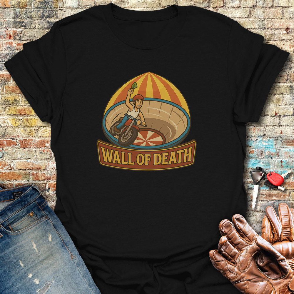 Wall Of Death T-Shirt - Black