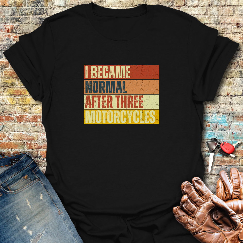 Becoming Normal Block T-Shirt - Black