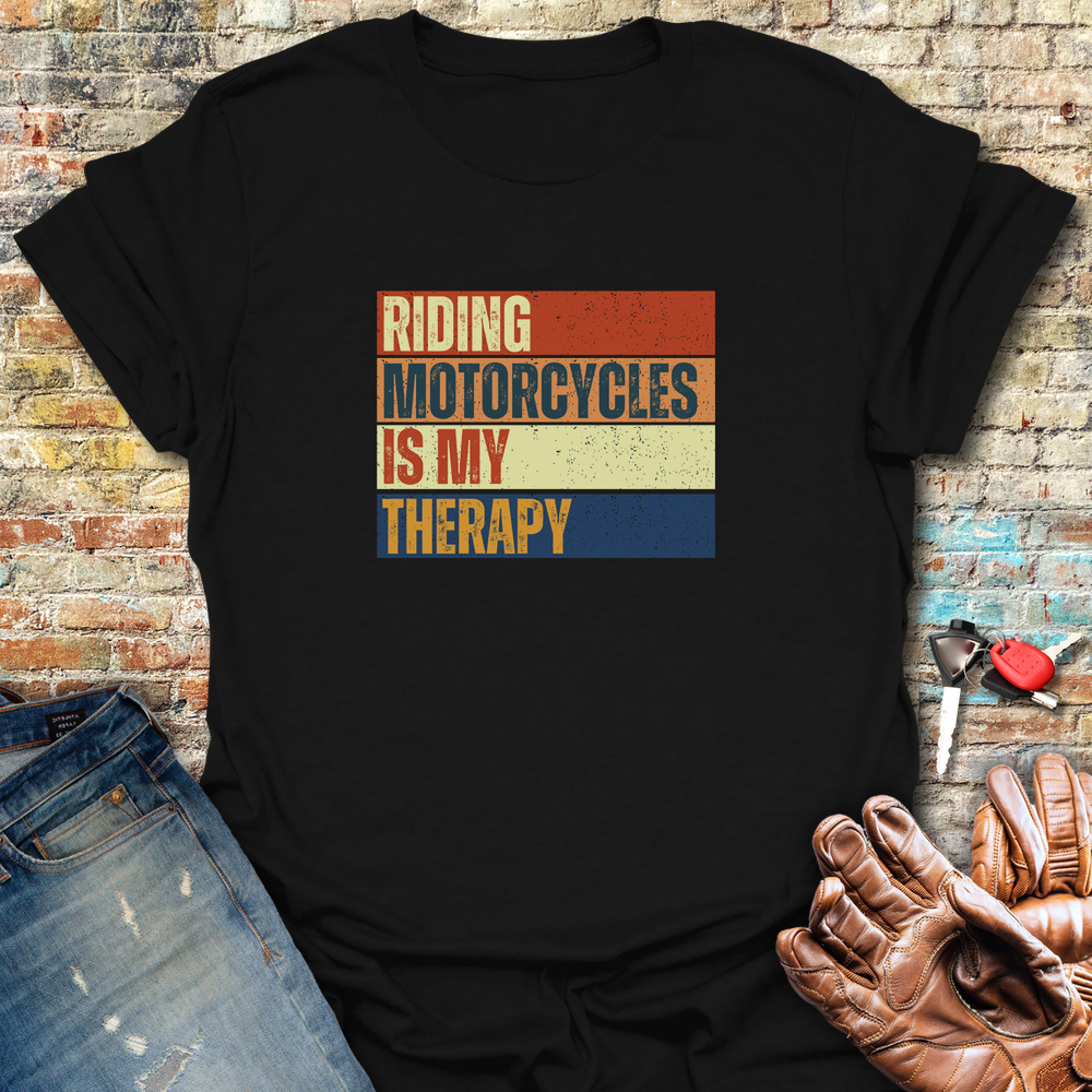 Therapy Block T-Shirt - Black