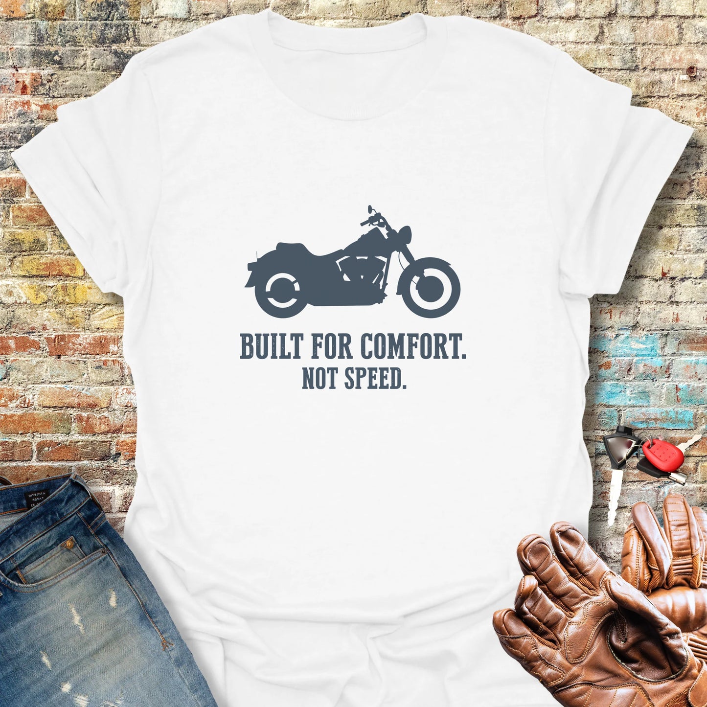 Built For Comfort T-Shirt - White