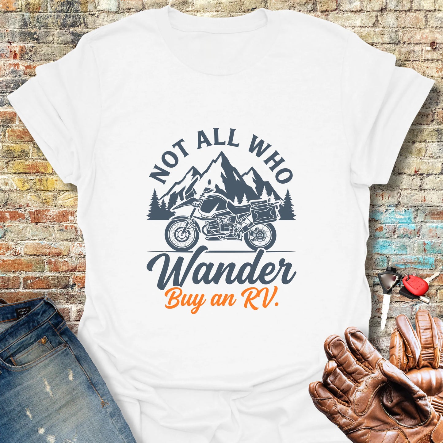 Buy An RV T-Shirt - White