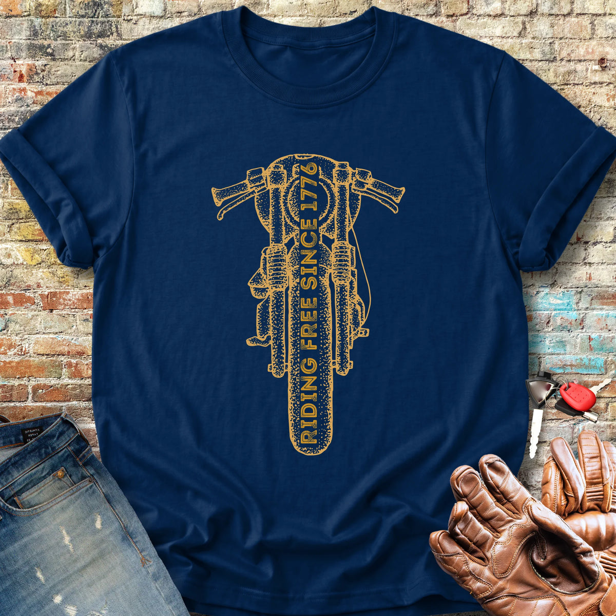 Cafe Racer 250 Classic T-Shirt - Navy