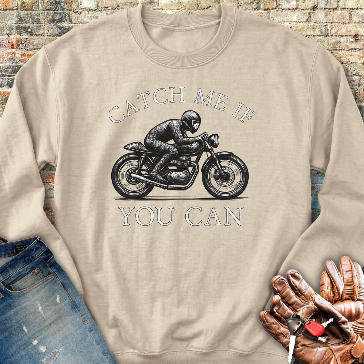 Catch Me Sweatshirt - Sand