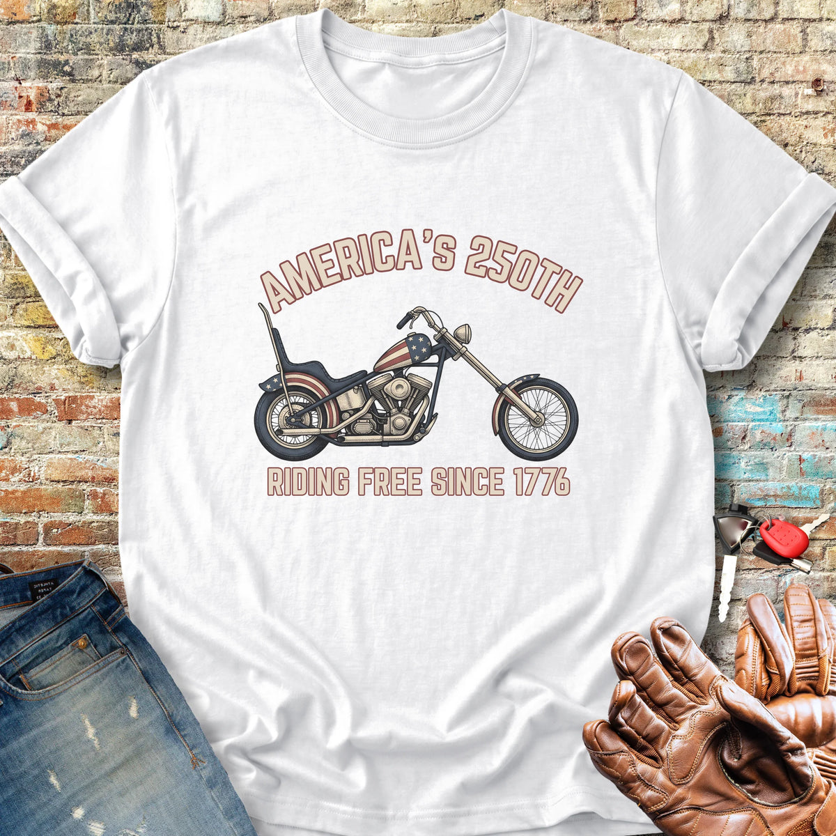Chopper 250 Classic T-Shirt - White