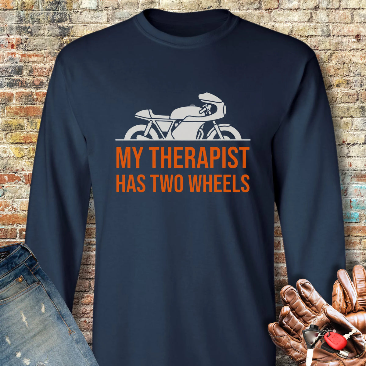 Classic Therapist Long Sleeve T-Shirt - Navy