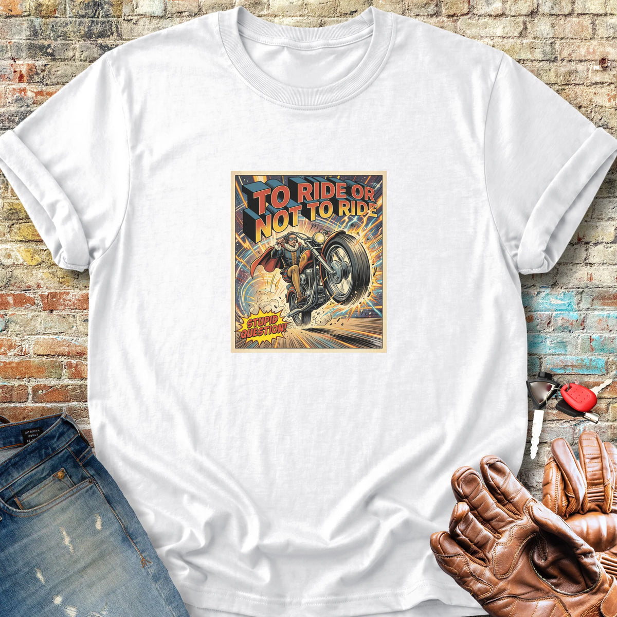 Comic Book Classic T-Shirt - White