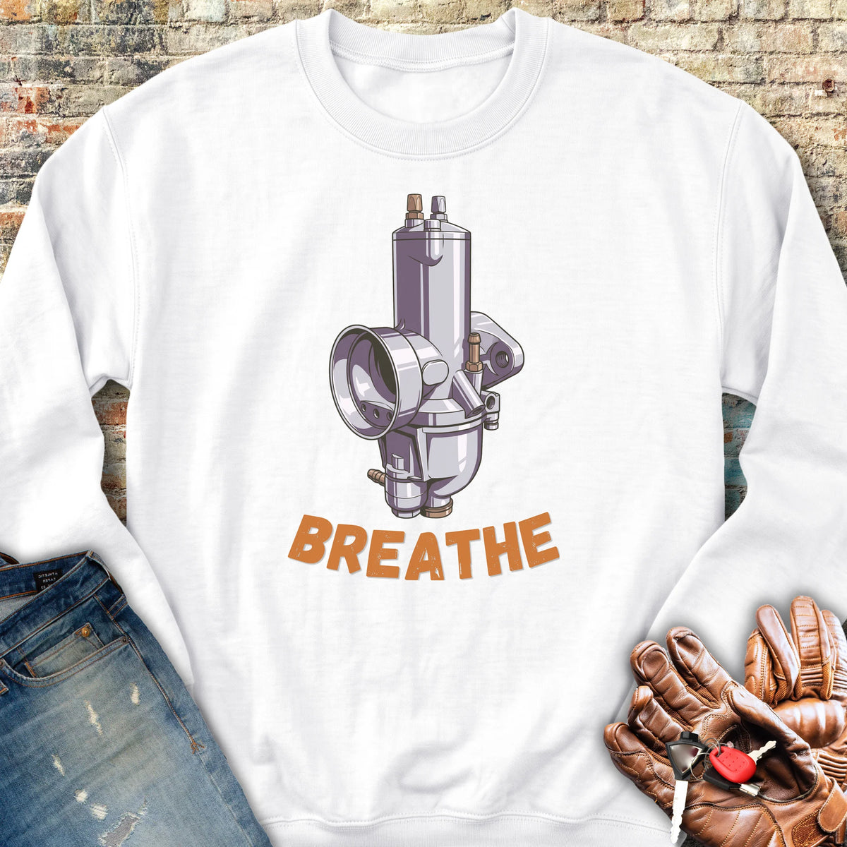 Concentric Sweatshirt - White