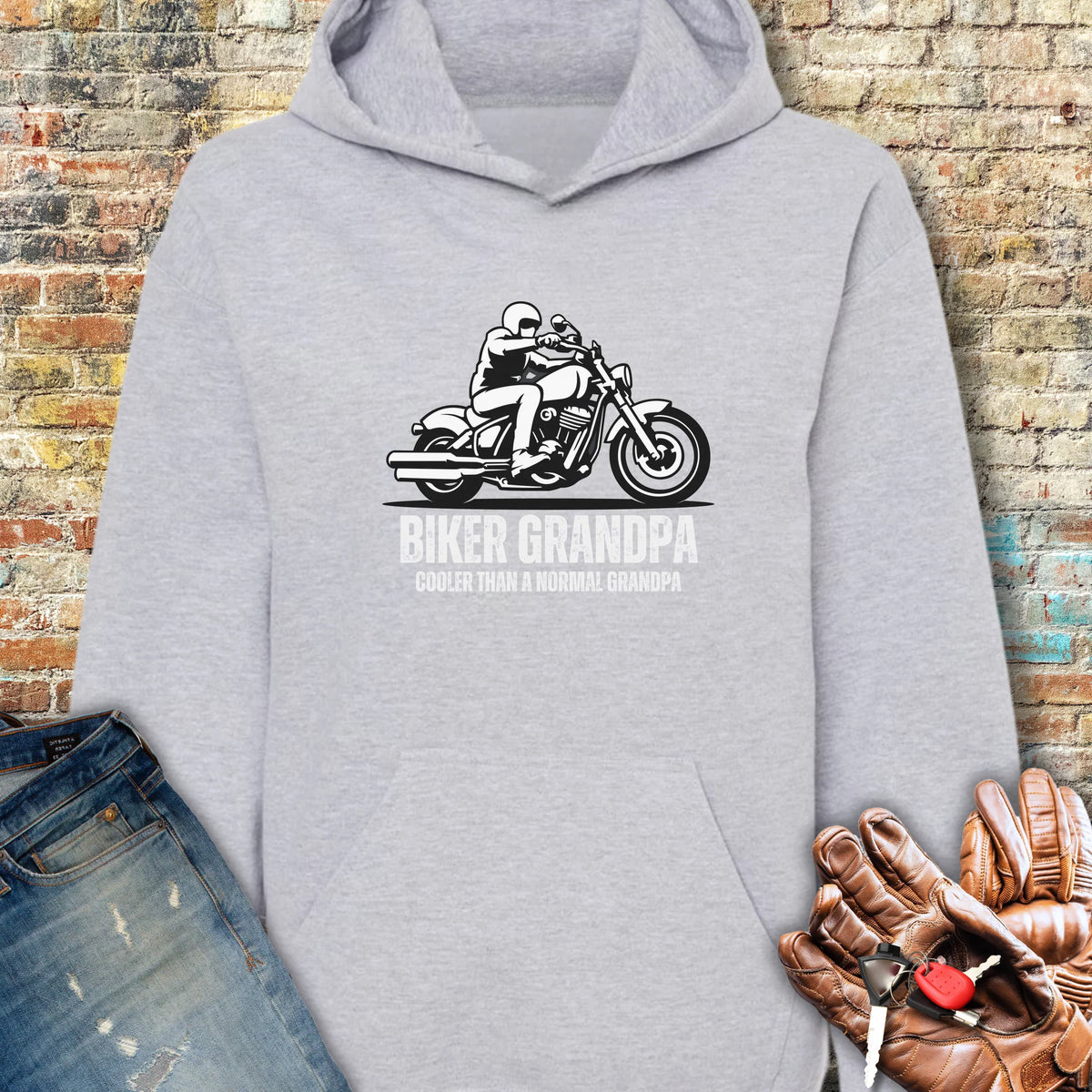 Cool Grandpa Hoodie - Sport Grey