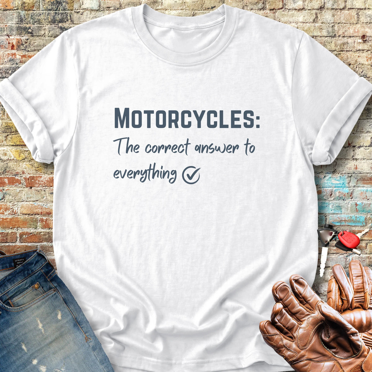 Correct Answer Classic T-Shirt - White