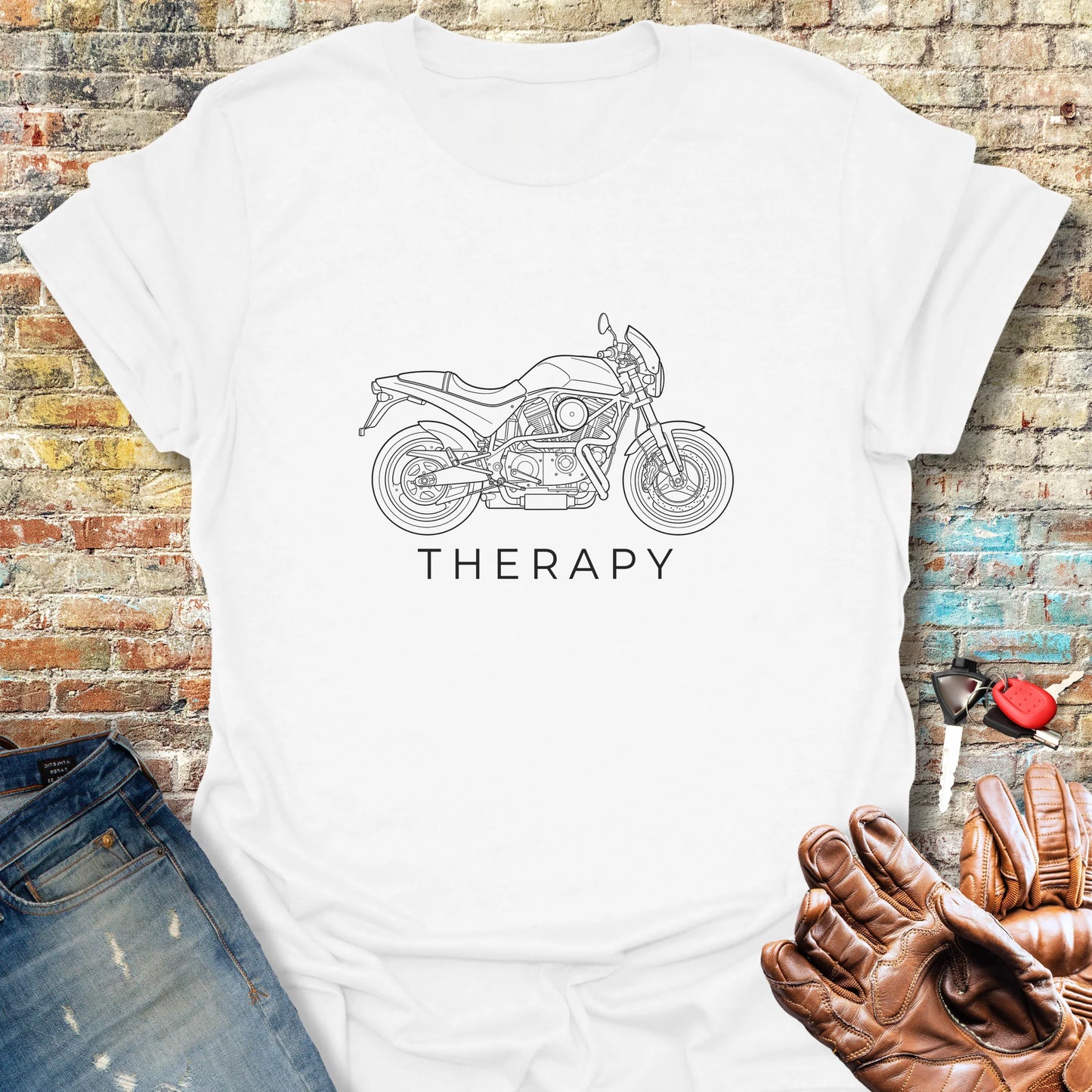 Cyclone Therapy T-Shirt - White