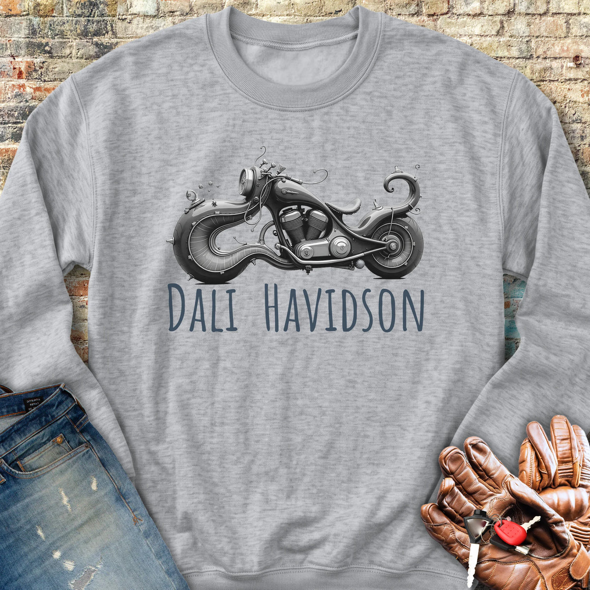 Dali Havidson Sweatshirt - Sport Grey