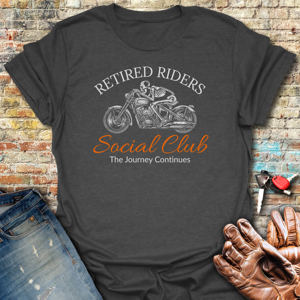 The Journey Continues T-Shirt - Dark Heather