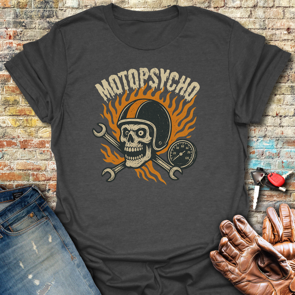 Motopsycho T-Shirt - Dark Heather