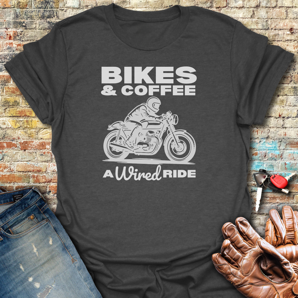 Wired Ride T-Shirt - Dark Heather