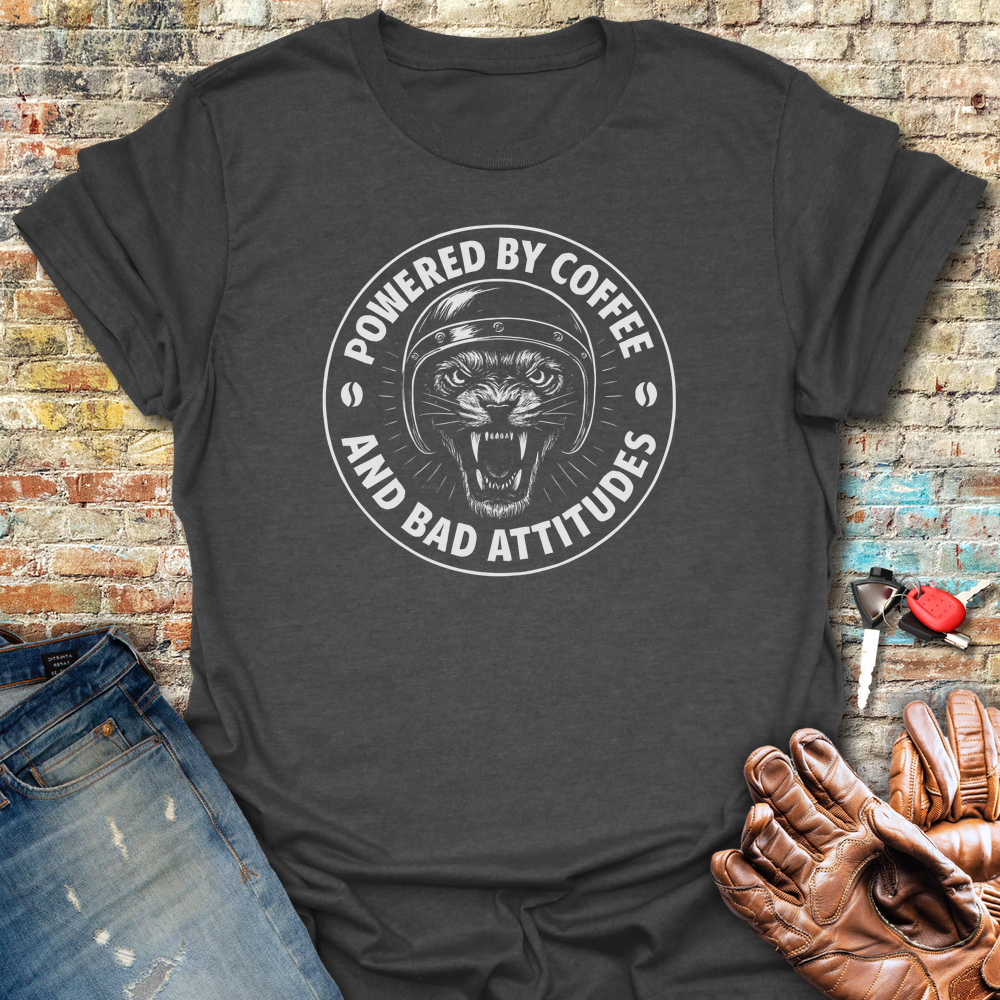 Bad Attittudes T-Shirt - Dark Heather