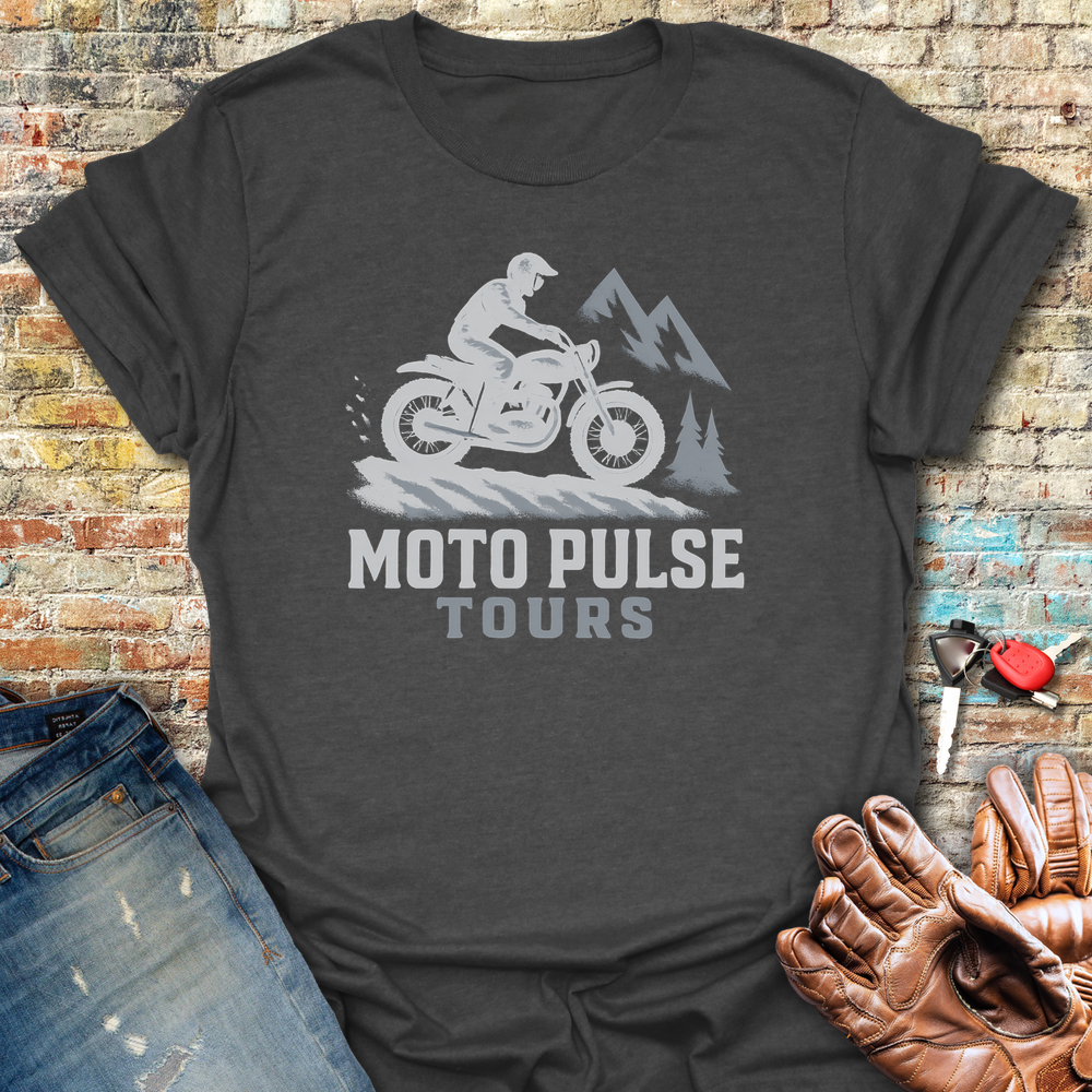 Moto Pulse T-Shirt - Dark Heather
