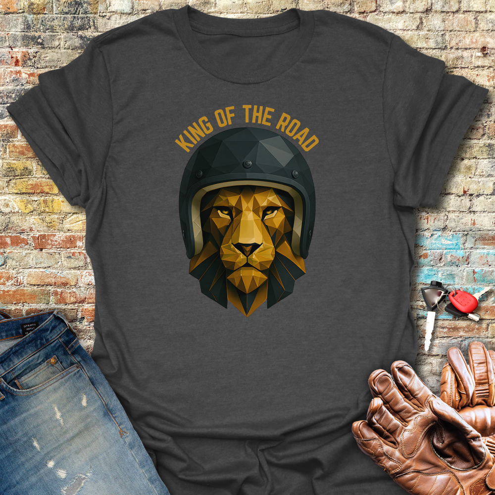 King Of The Road T-Shirt - Dark Heather