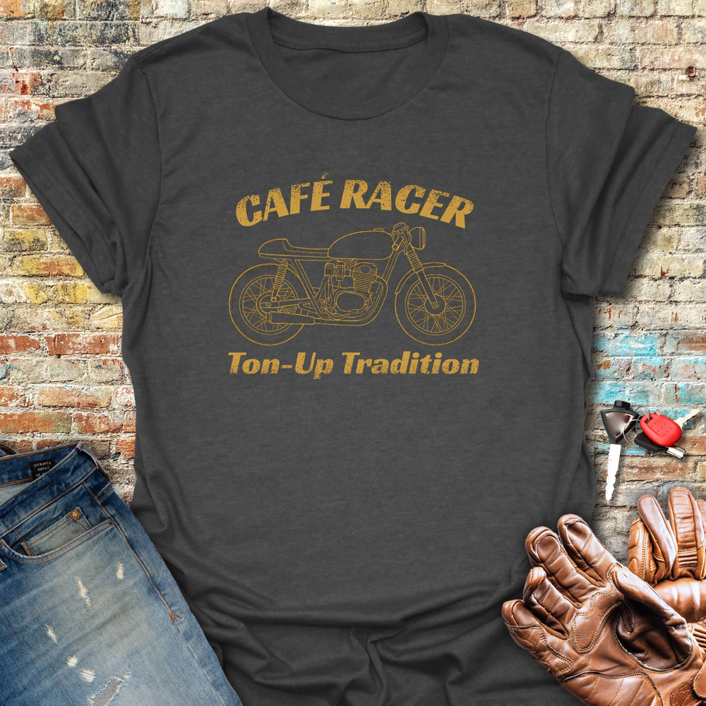 Ton Up Tradition T-Shirt - Dark Heather
