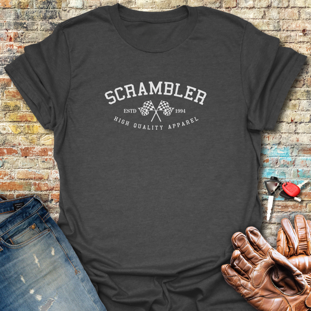 Scrambler T-Shirt - Dark Heather