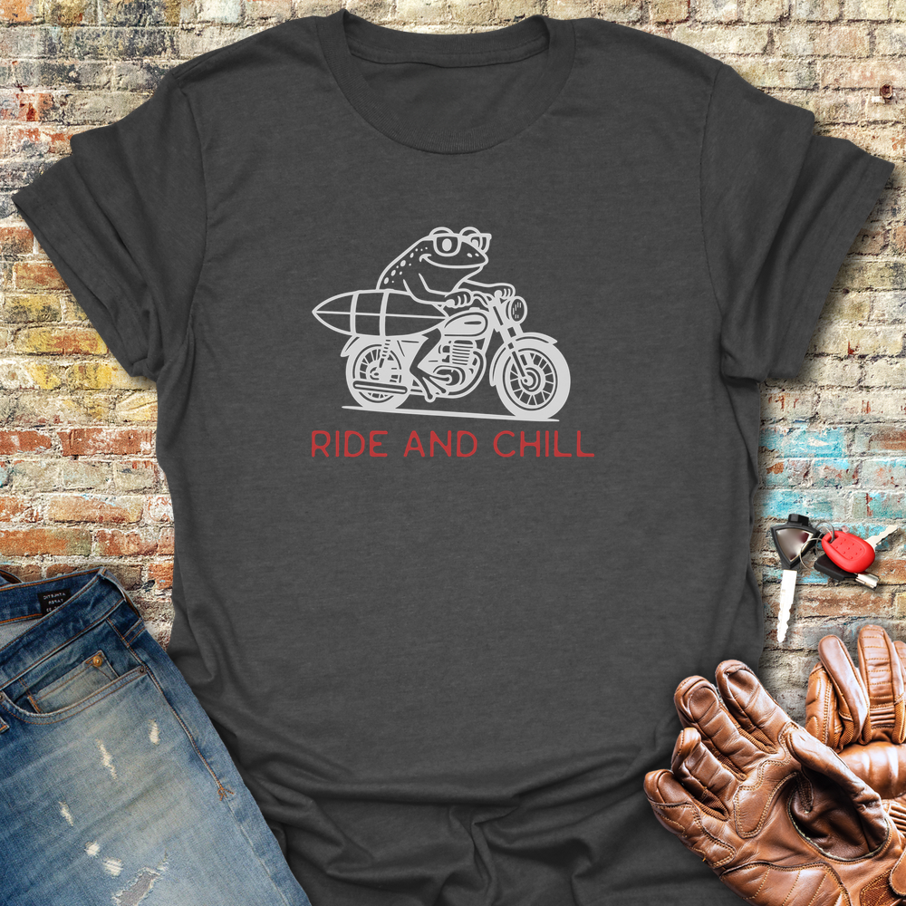 Ride Chill T-Shirt - Dark Heather