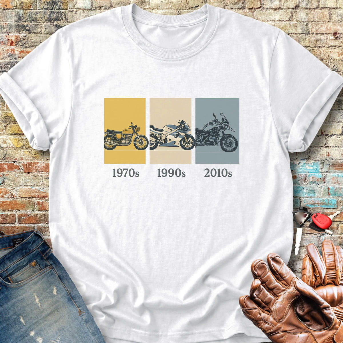 Decades Classic T-Shirt - White