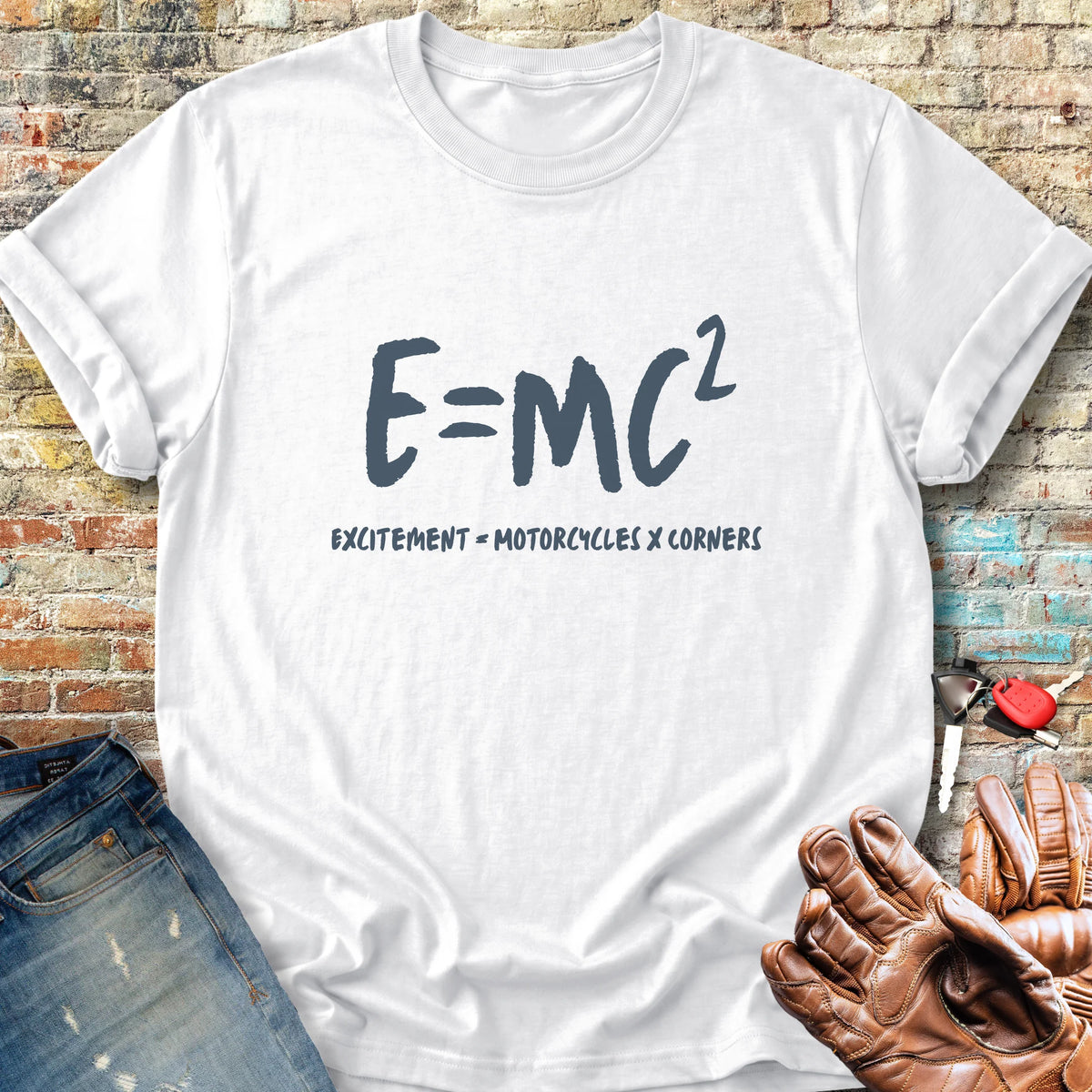 E=MC2 Classic T-Shirt - White