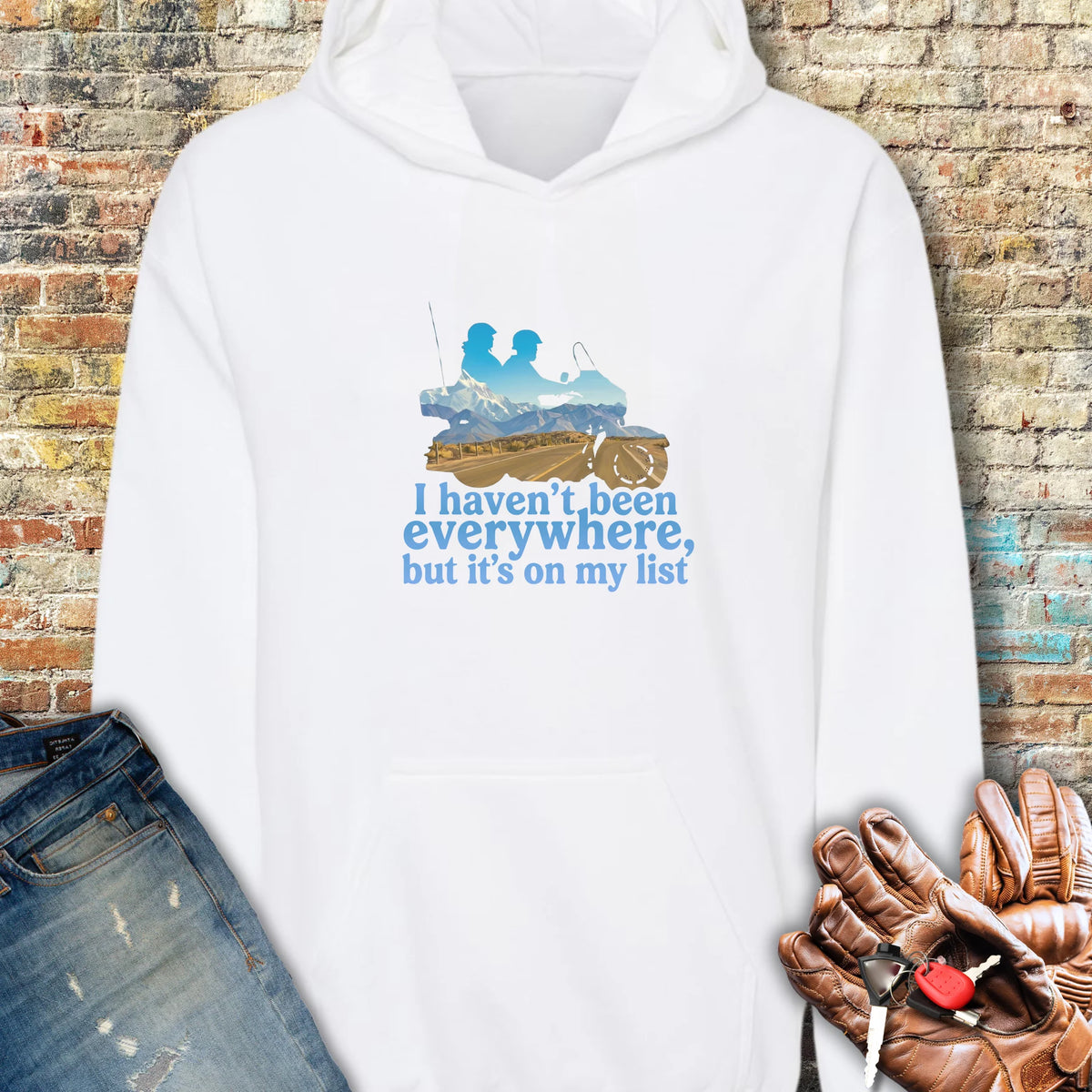 Everywhere Hoodie - White