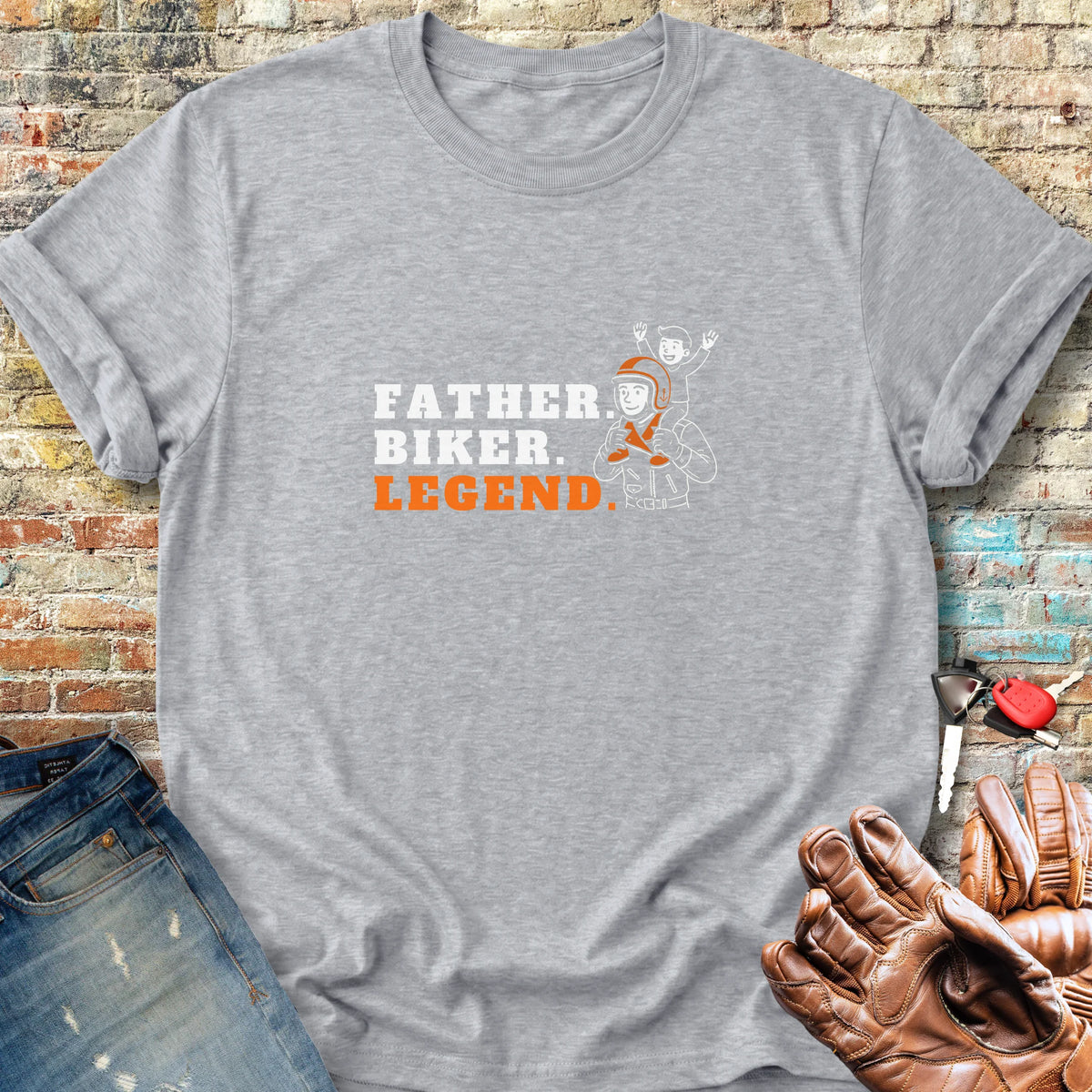 Father & Son Classic T-Shirt - Sport Grey