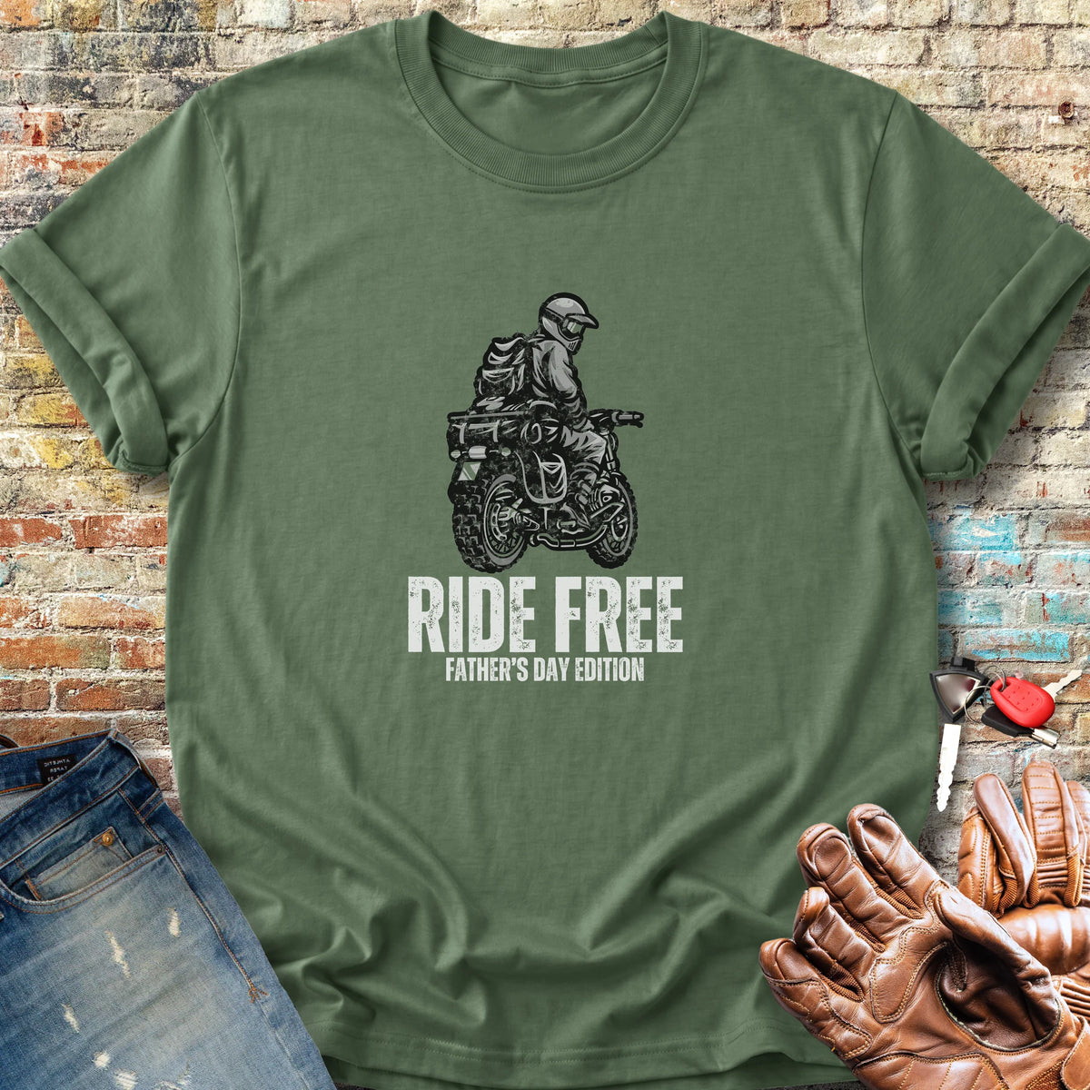 Father's Day Edition Classic T-Shirt - Military Green