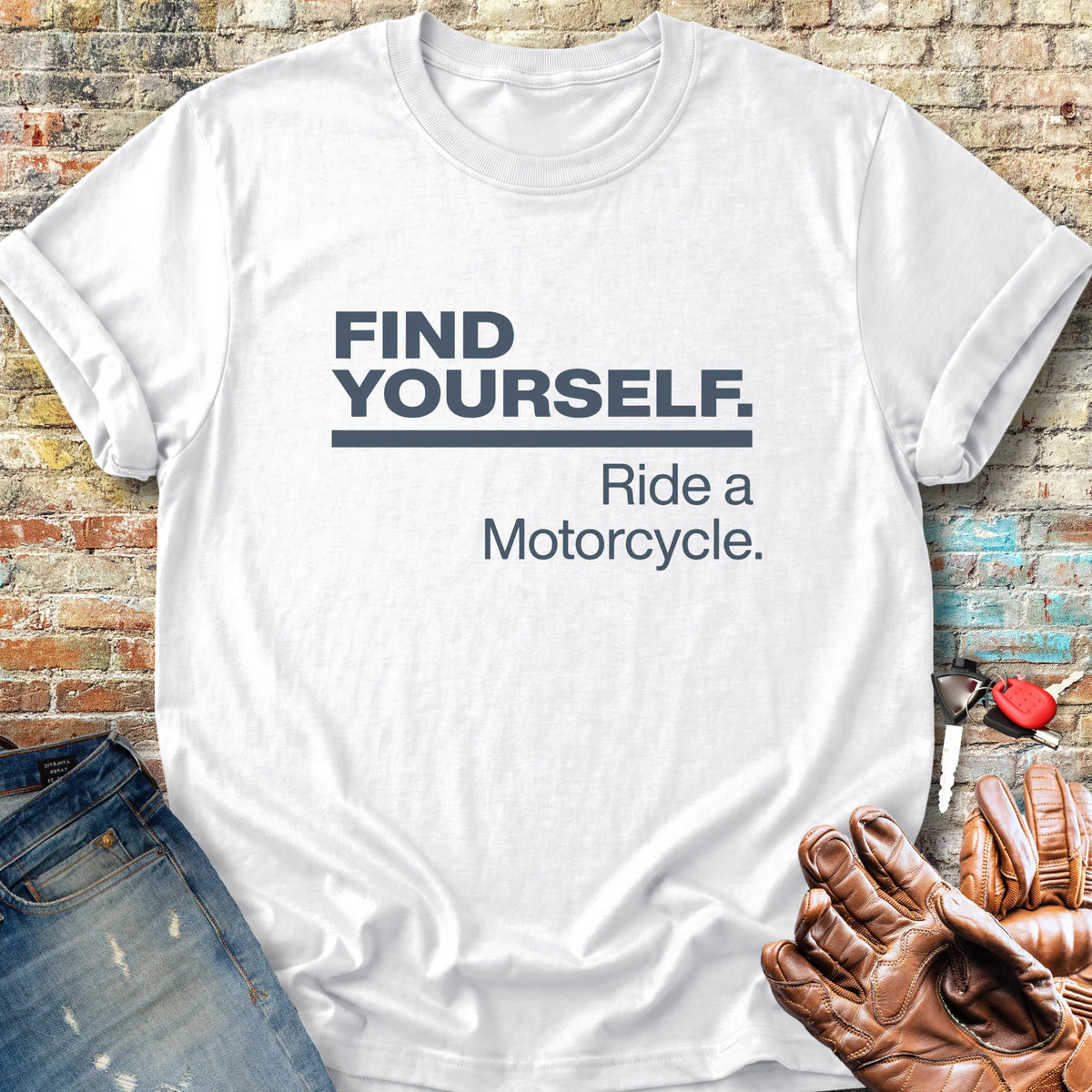Find Yourself Classic T-Shirt - White