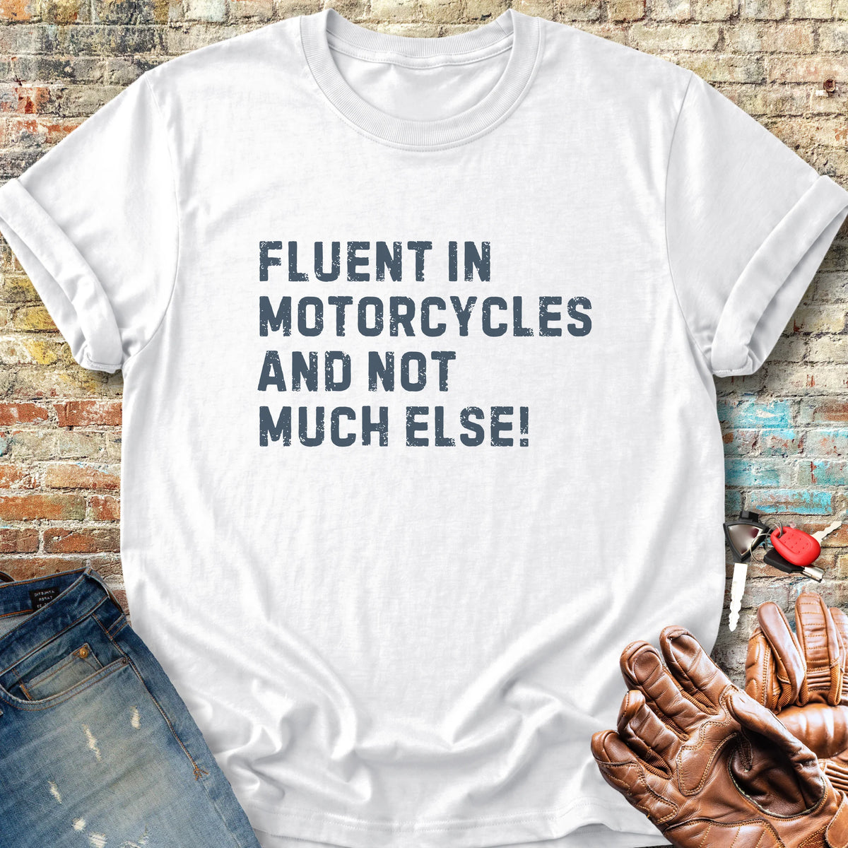 Fluent (Text) Classic T-Shirt - White