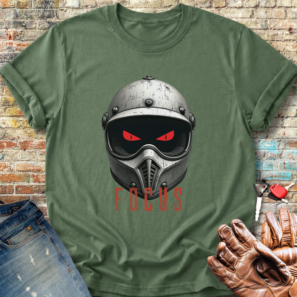 Focus Classic T-Shirt - Military Green