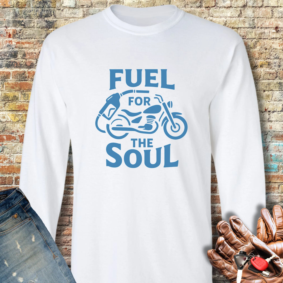 For The Soul Long Sleeve T-Shirt - White