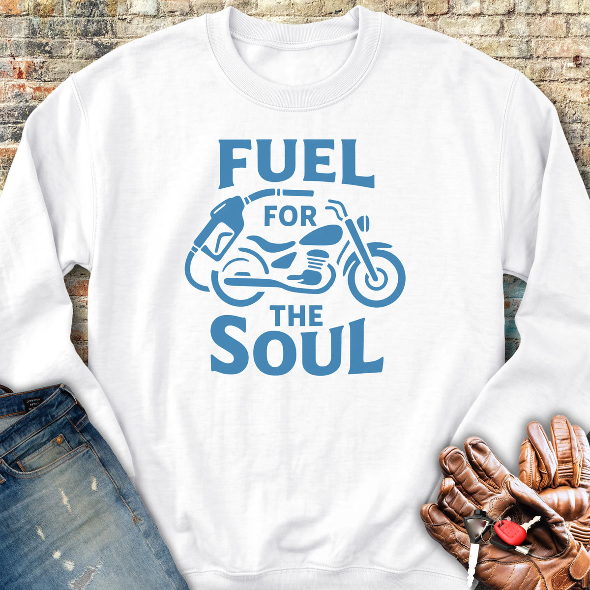 For The Soul Sweatshirt - White