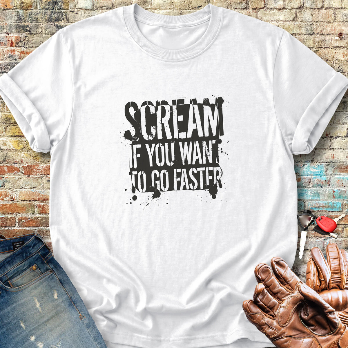 Halloween Scream Classic T-Shirt - White
