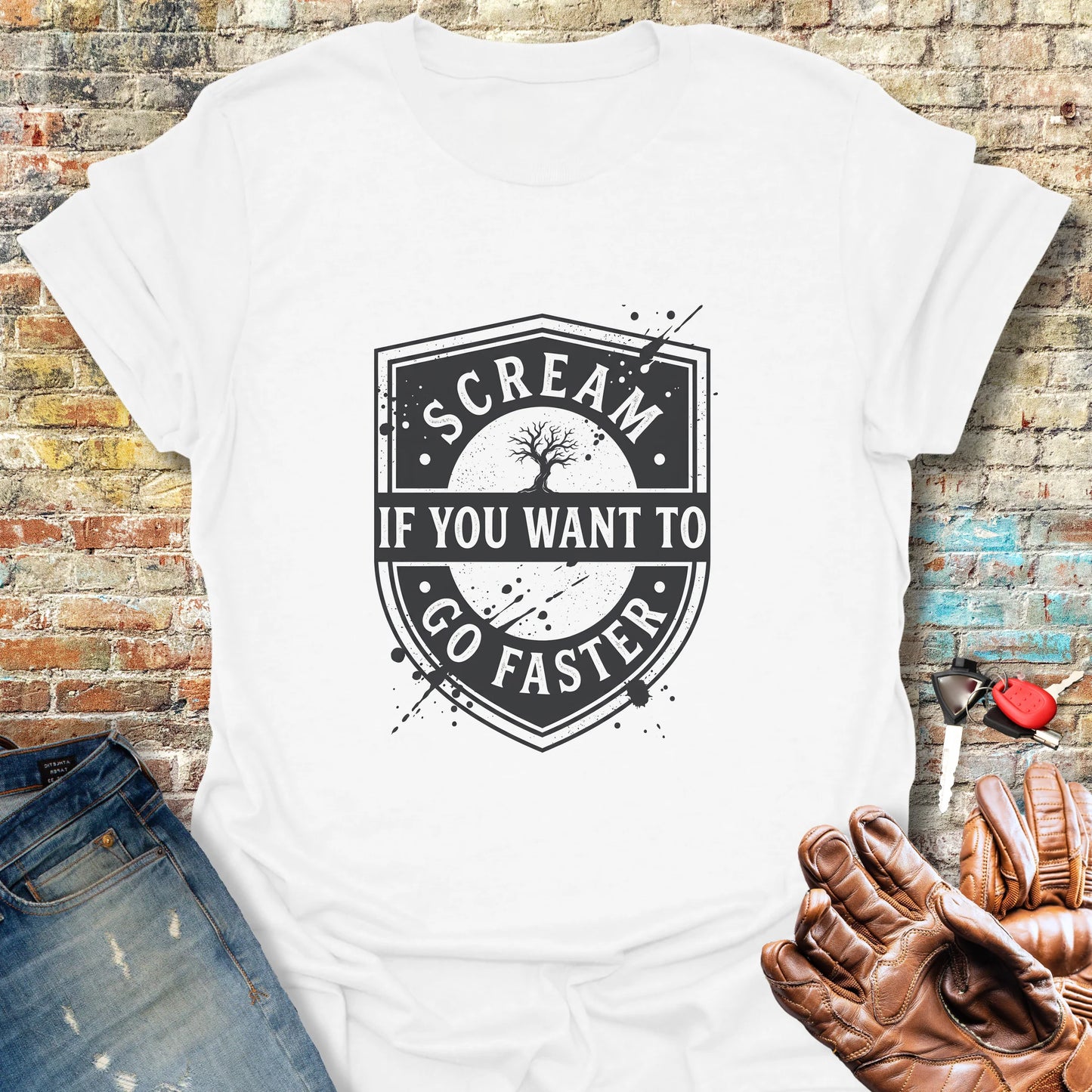 Halloween Speed T-Shirt - White