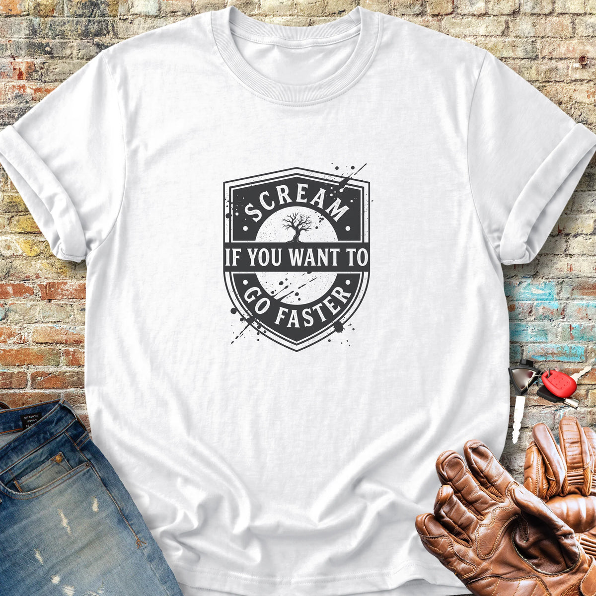 Halloween Speed Classic T-Shirt - White