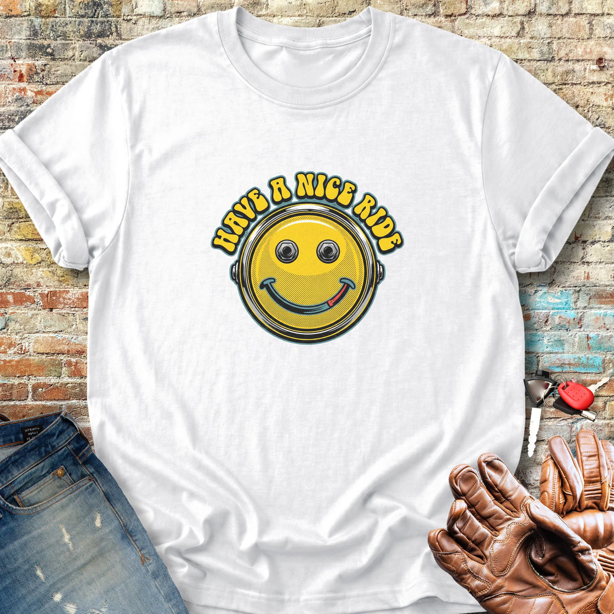 Have A Nice Ride Classic T-Shirt - White