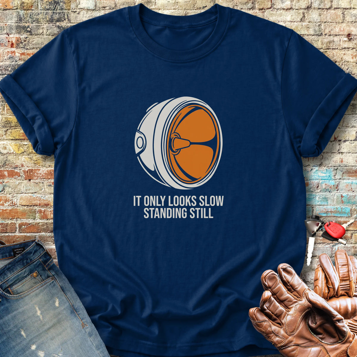 Headlight Classic T-Shirt - Navy